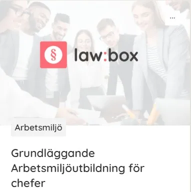Arbetsmiljo chefer