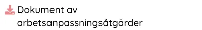 Dokument av arbetsanpassningsåtgärder