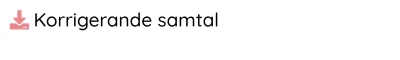 Korrigerande samtal