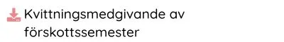 Kvittningsmedgivande av förskottssemester