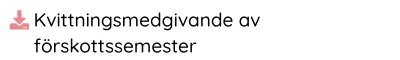 Kvittningsmedgivande av förskottssemester